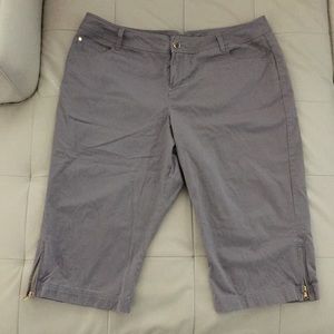 Pedal pants - like New Gray Lane Bryant  size 20W
